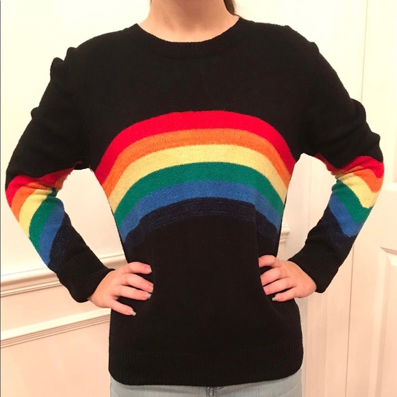 Sweet Rain Rainbow Sweater 